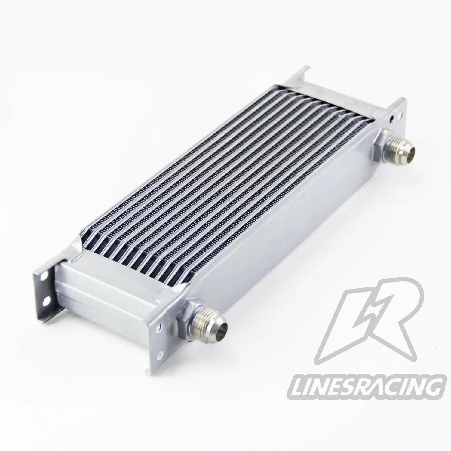 

AN10 248mm Universal 13 Row British Engine Oil Cooler Aluminum Black