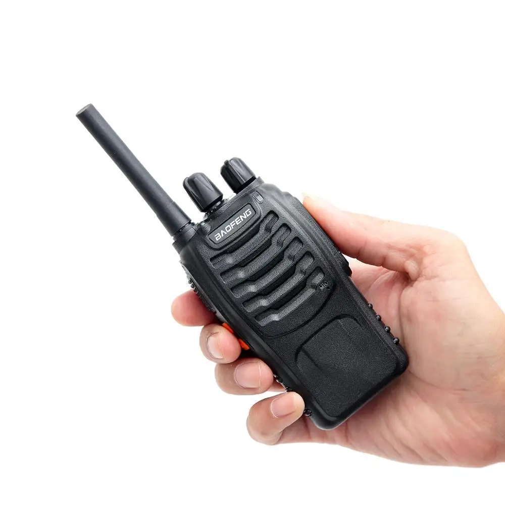 2PCS/Lot BAOFENG BF-88A 16 Channel Rechargeable Walkie Talkie (Upgrade Version BF-888S) Two Way Radio VOX LED Flashlight