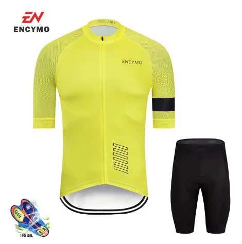 

Комплект одежды ENCYMO для велоспорта, Джерси, шорты, гелевые подушечки, одежда для горного велосипеда, костюмы, одежда для горного велосипеда