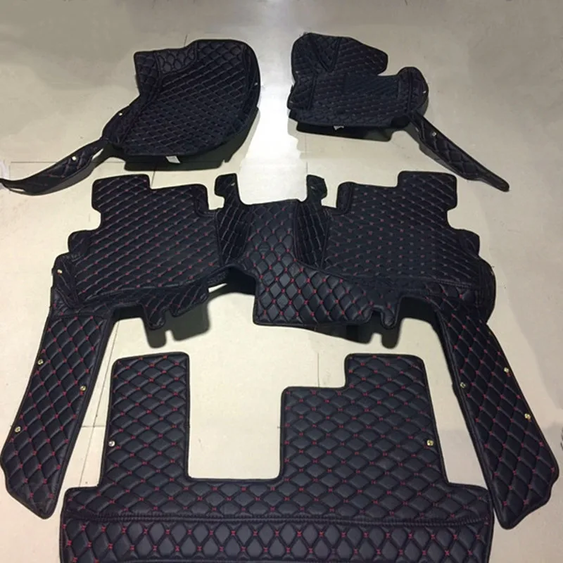 

High quality! Custom special car floor mats for Right hand drive Mazda CX-8 2023-2018 6 7 seats waterproof carpets for CX8 2022