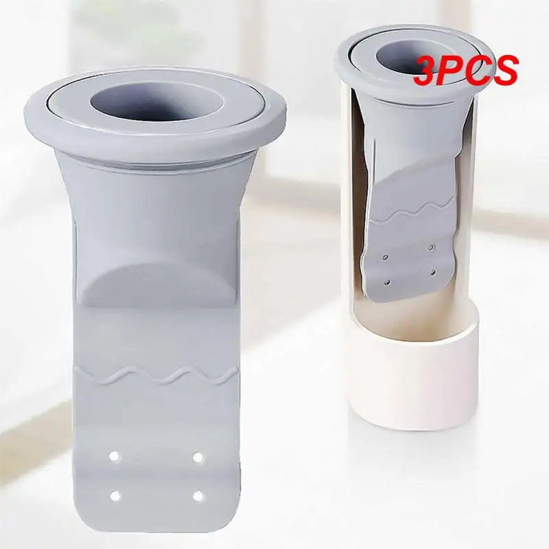 

3PCS Bathroom odor-proof leak core silicone down the water pipe draininner sink drain One Way Drain Valve Sewer Core