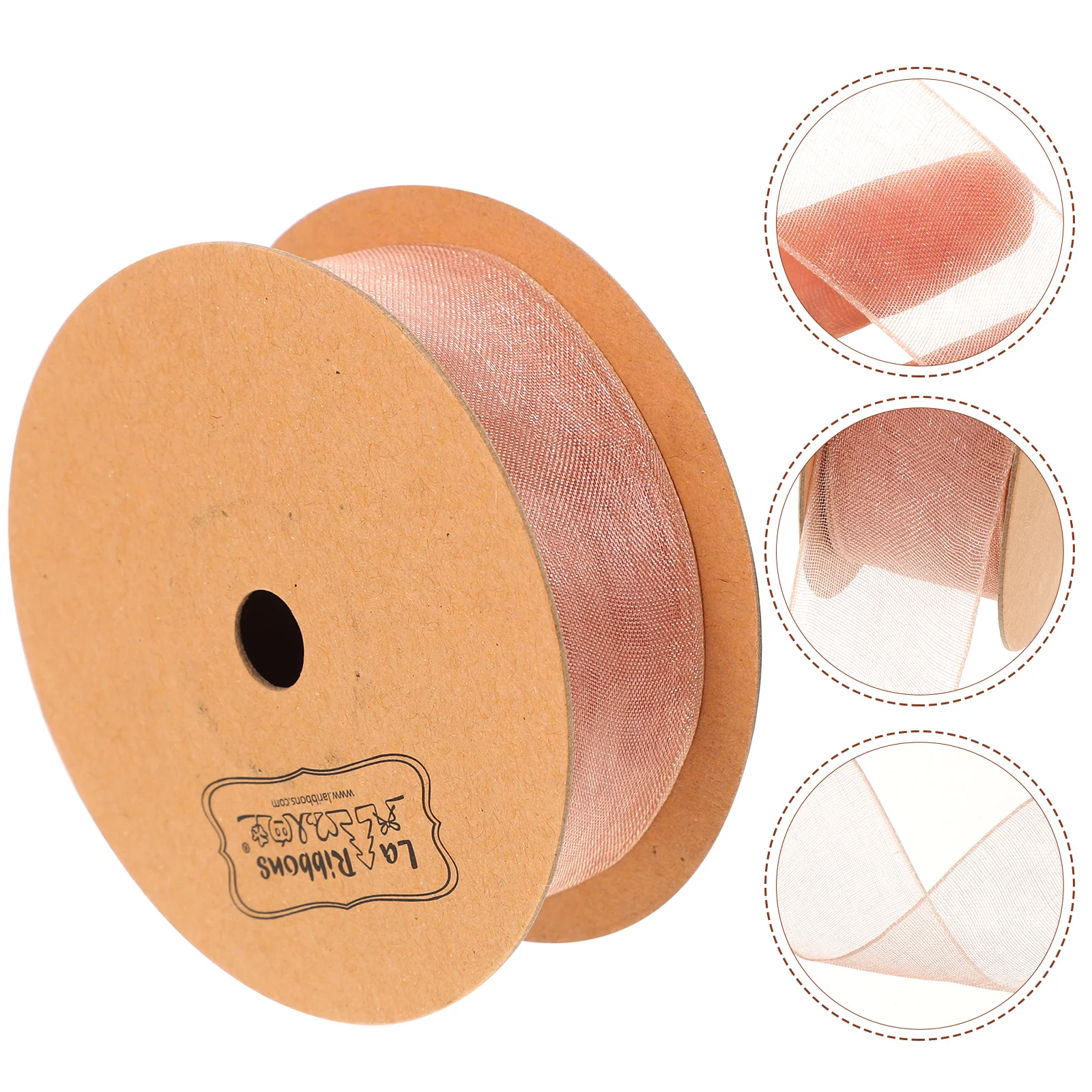 

Ribbon Organza Craft Floral Decoration Sheer Jewelry Decorative Ornaments Bows Crafts Arrangements Making Wrapping Trim Gift