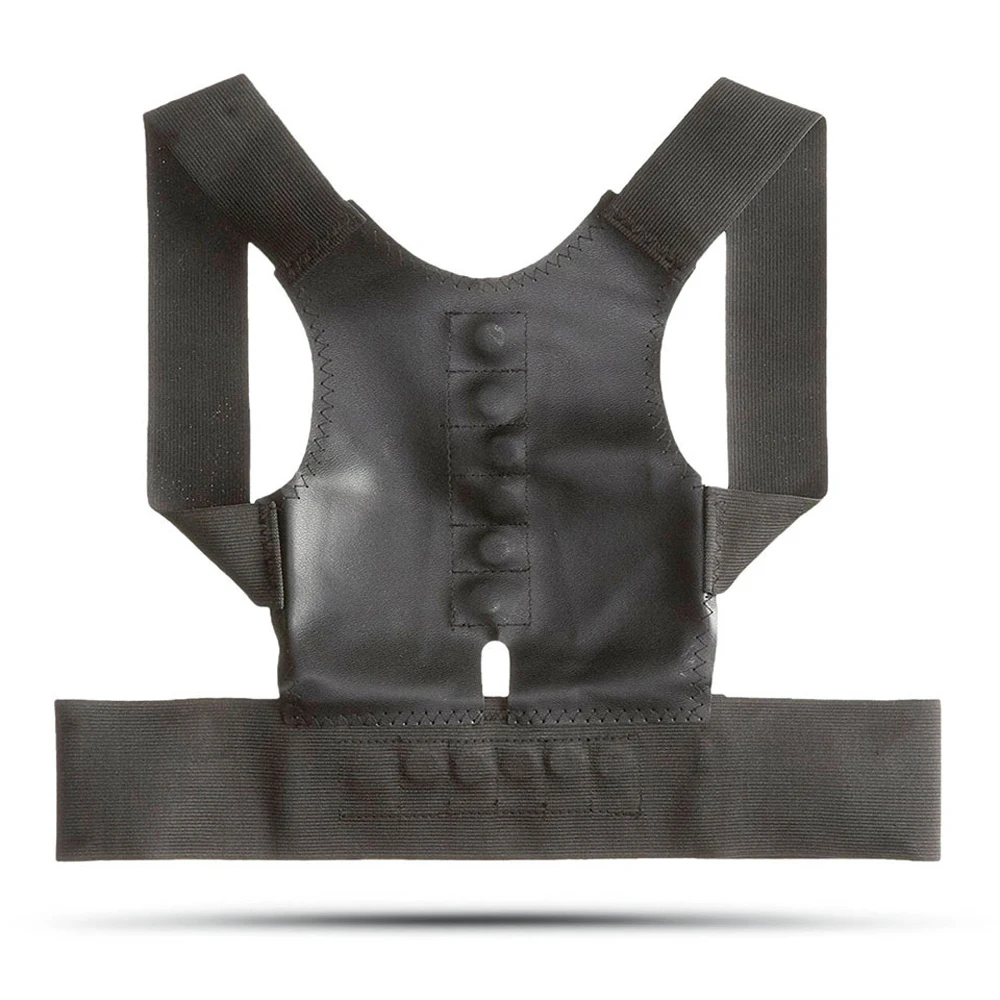 

Adjustable Posture Corrector Back Brace Correction Straightener Magnet Braces Belt Corset Lumbar Shoulder Support for Men Women
