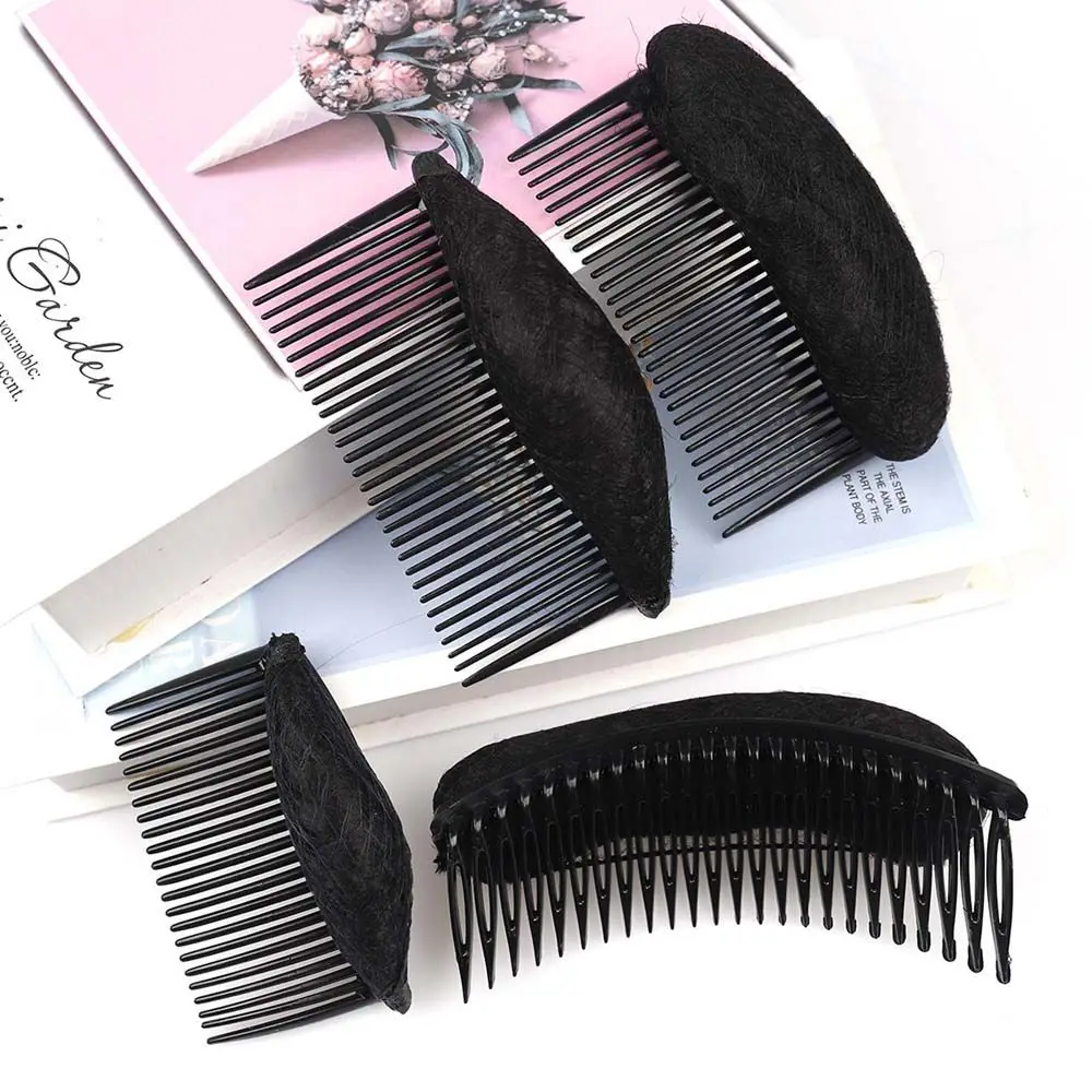 

Hairpin False Hair Clip Synthetic hair Princess Styling Tools Invisible Hair Bun Fluffy Hair Pad Wig Cushion DIY Hair Extension