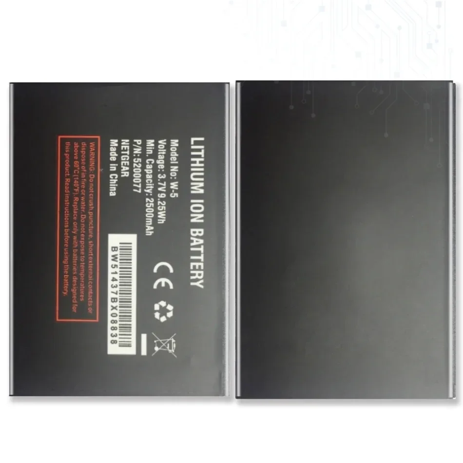 Аккумулятор для Netgear Sierra W-5 2500 мАч