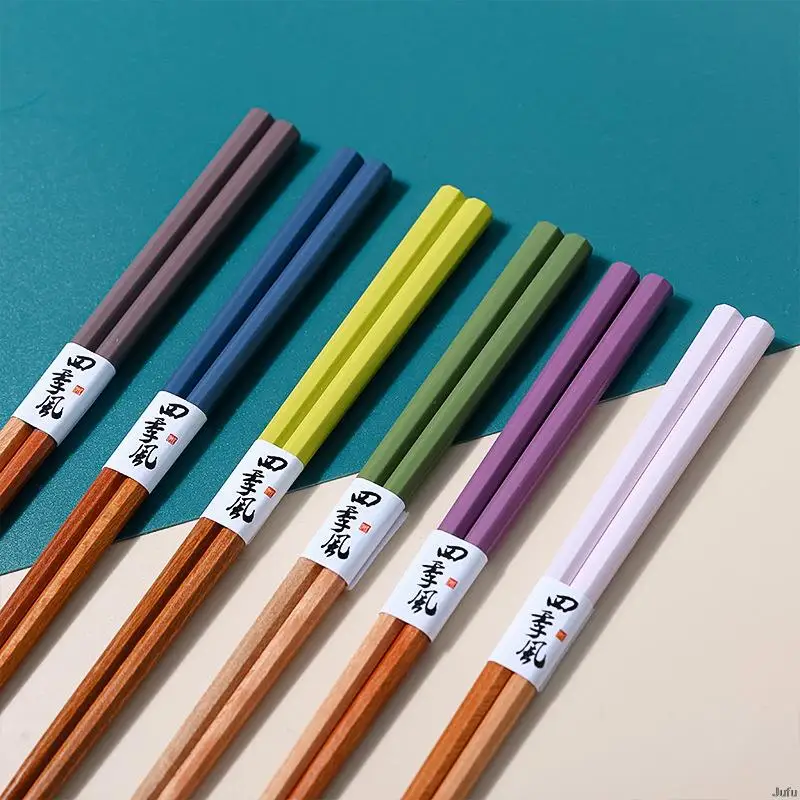 

Octagonal Wooden Chopsticks Handmade Solid Wooden Sushi Chopsticks Food Stick Japanese Style Cooking Tableware All For Sushi