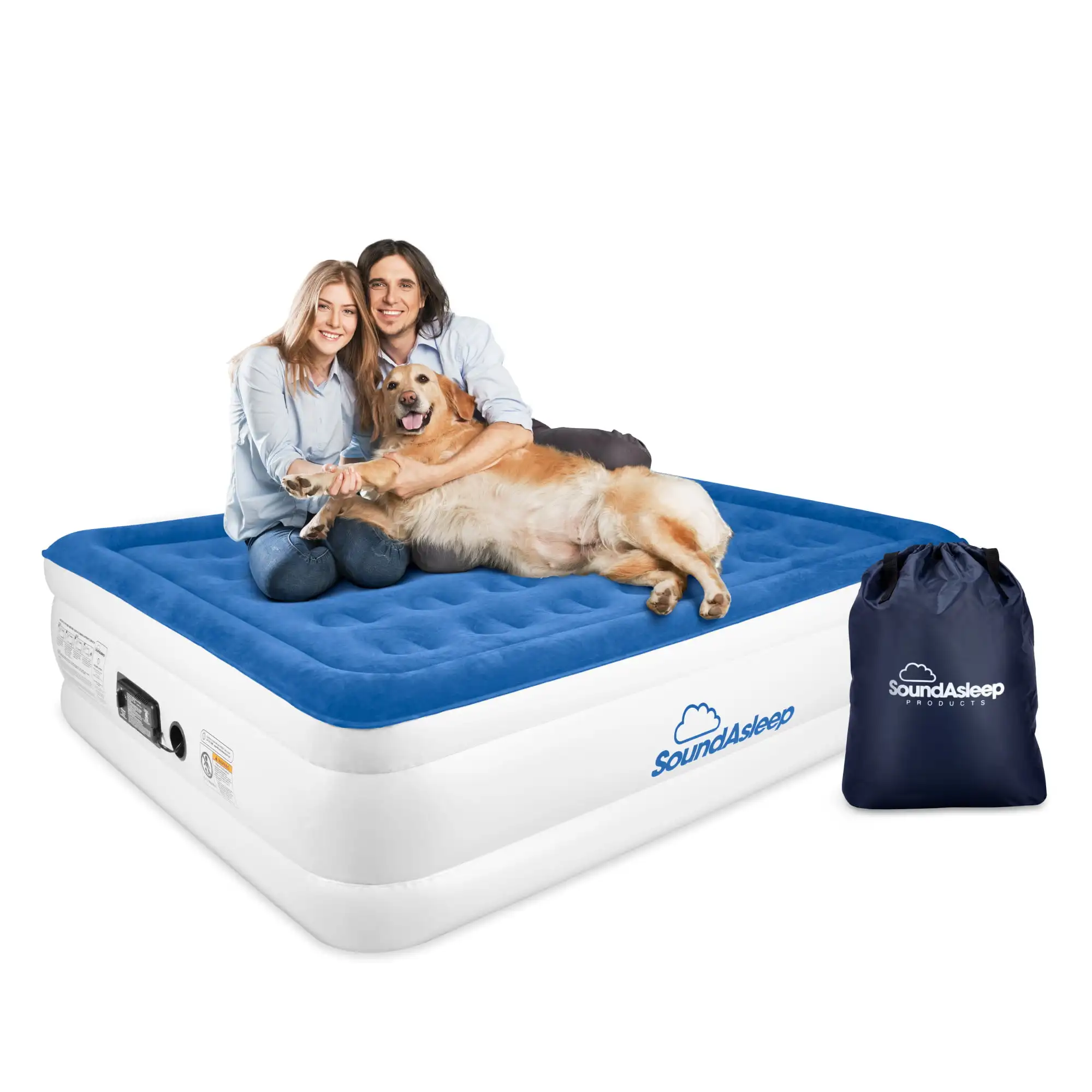 

SoundAsleep Dream Series Air Mattress with ComfortCoil Technology & Internal High Capacity - Full