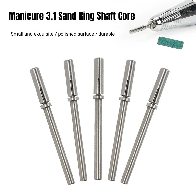 3 1 мм песочное кольцо и сверло для ногтей из нержавеющей стали набор песочного