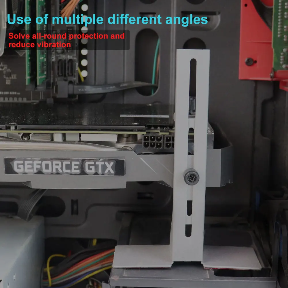 Держатель для видеокарты из анодированного алюминия