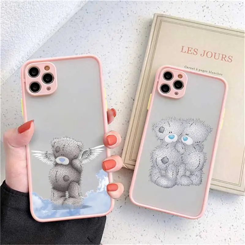 

Tatty Teddy cute bear Phone Case matte transparent For iphone 14 11 12 13 plus mini x xs xr pro max cover