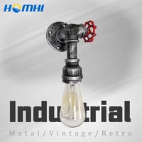 homhi industrial lamps pipe wall light retro sconce vintage rustic lamp bathroom deco iron tube decorative antiques hwl 029 kc