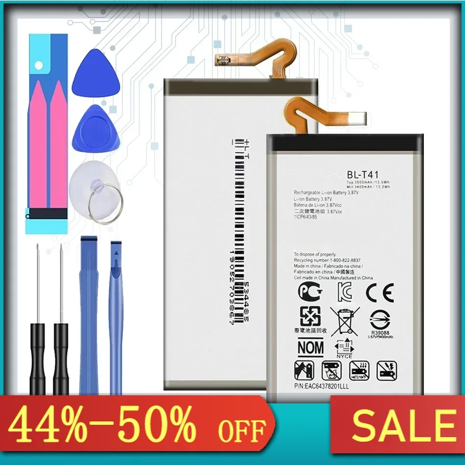 Аккумулятор BL-T41 для LG G8 ThinQ LMG820QM7 LMG820UM1 LM-G820UMB LMG820UM0 LM-G820N мобильного телефона +