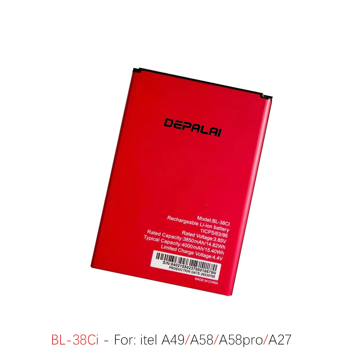 BL-15Bi BL-19Ci BL-20Hi Для Infinix itel A14 A23 A16 A52 S13 A44 LA46 A49 A58 Батарея BL-21Bi BL-24Ei Батареи BL-25Bi BL-38Ci