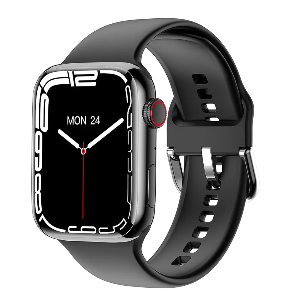 

2022 Smart Watch GS7 Bluetooth Call Custom Dial Men Women Series 7 Smartwatch Heart Rate Blood Pressure For IOS Android Phone