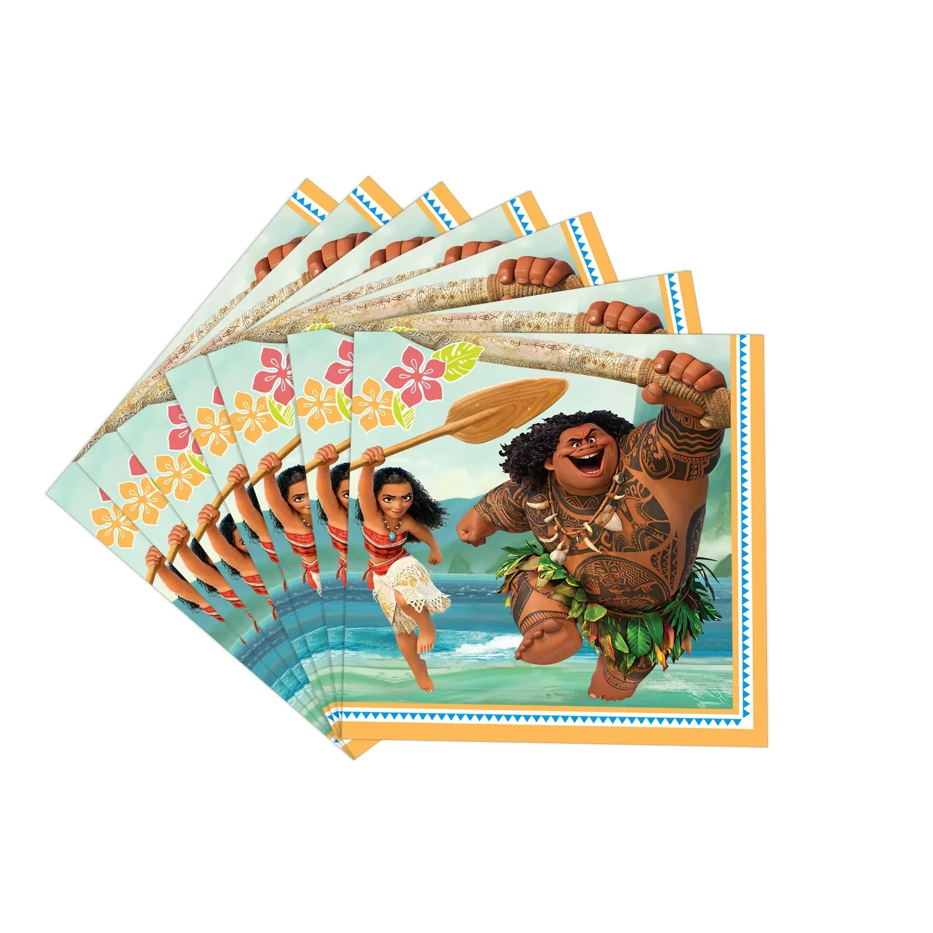Набор посуды Moana в стиле мультфильмов чашка воздушный шар тарелка салфетка