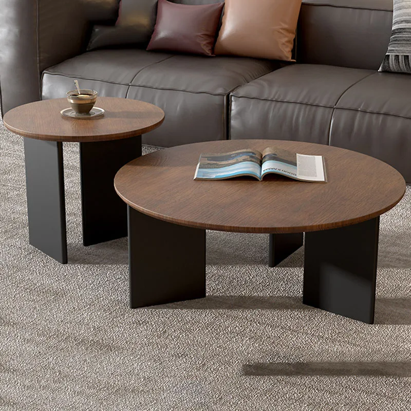 

Round Living Room Coffee Table Bedside Dining Black Luxury Coffee Tables Modern Mesa De Centro De Sala Multifunctional Furniture