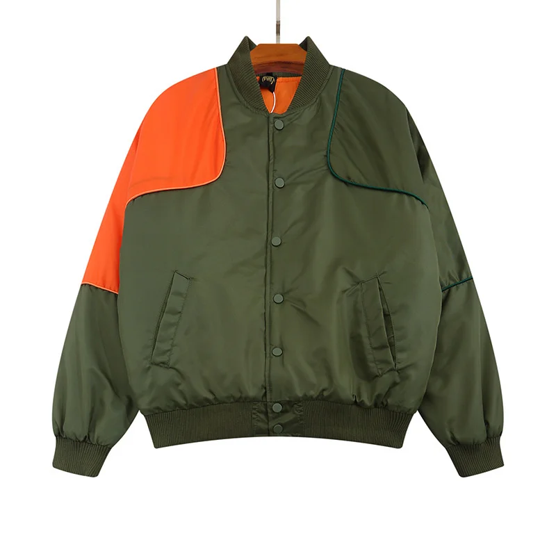 

Flight Tactical Military Jacket Mens Winter Retro Thick Stitching Bomber Outerwear Warm Aviator Padded Coat Men