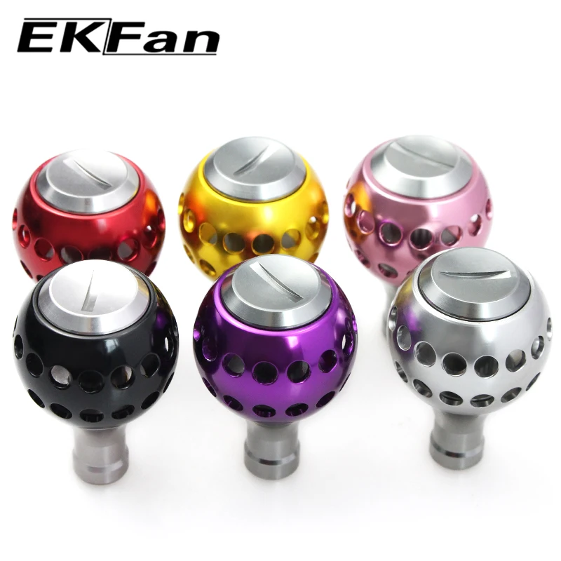 EKFan Aluminum Alloy  800-3000 Series Biatcasting Spinning Fishing Reel Handle Knob Fishing Tackle Tool