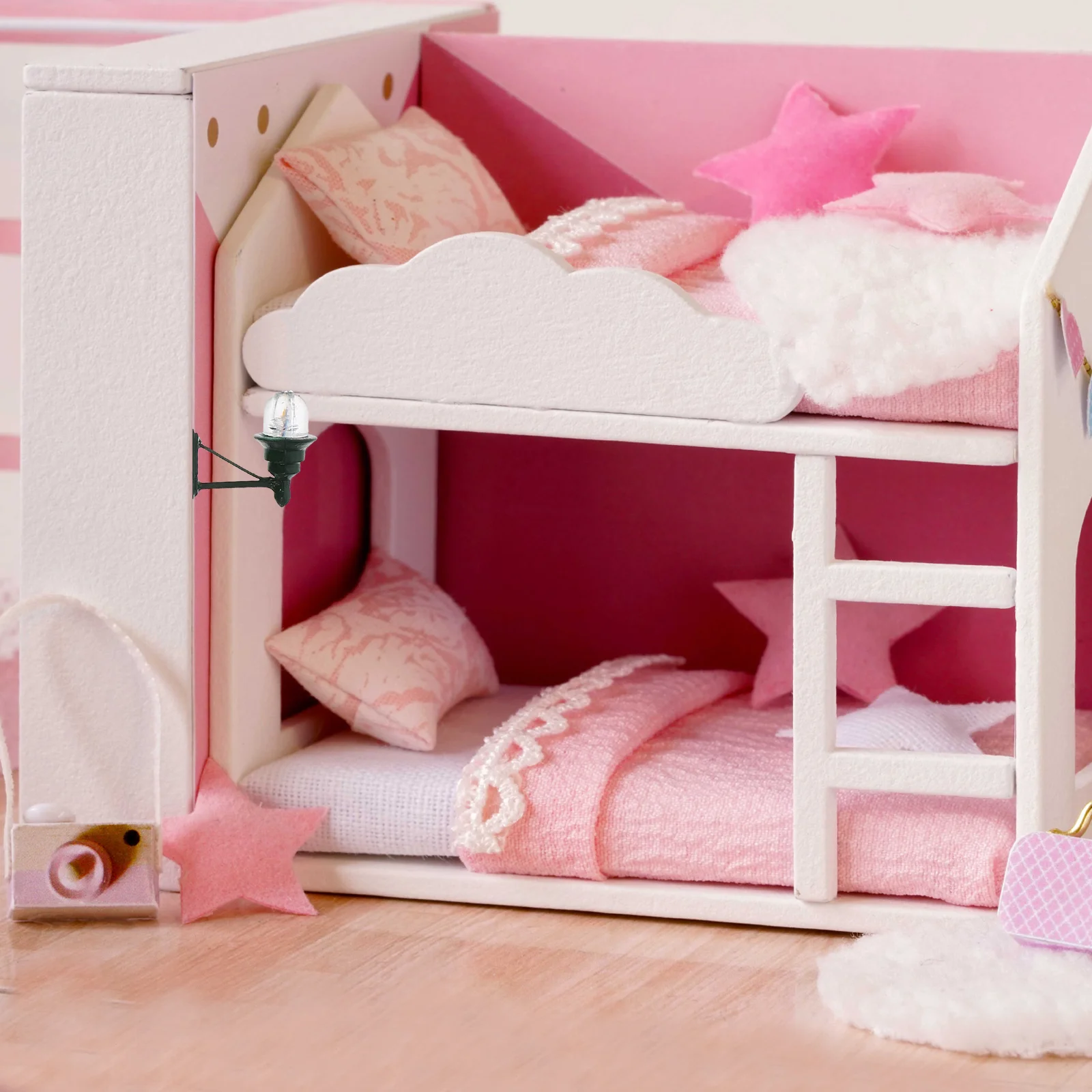 Миниатюрный уличный фонарь Green ABS 3V |