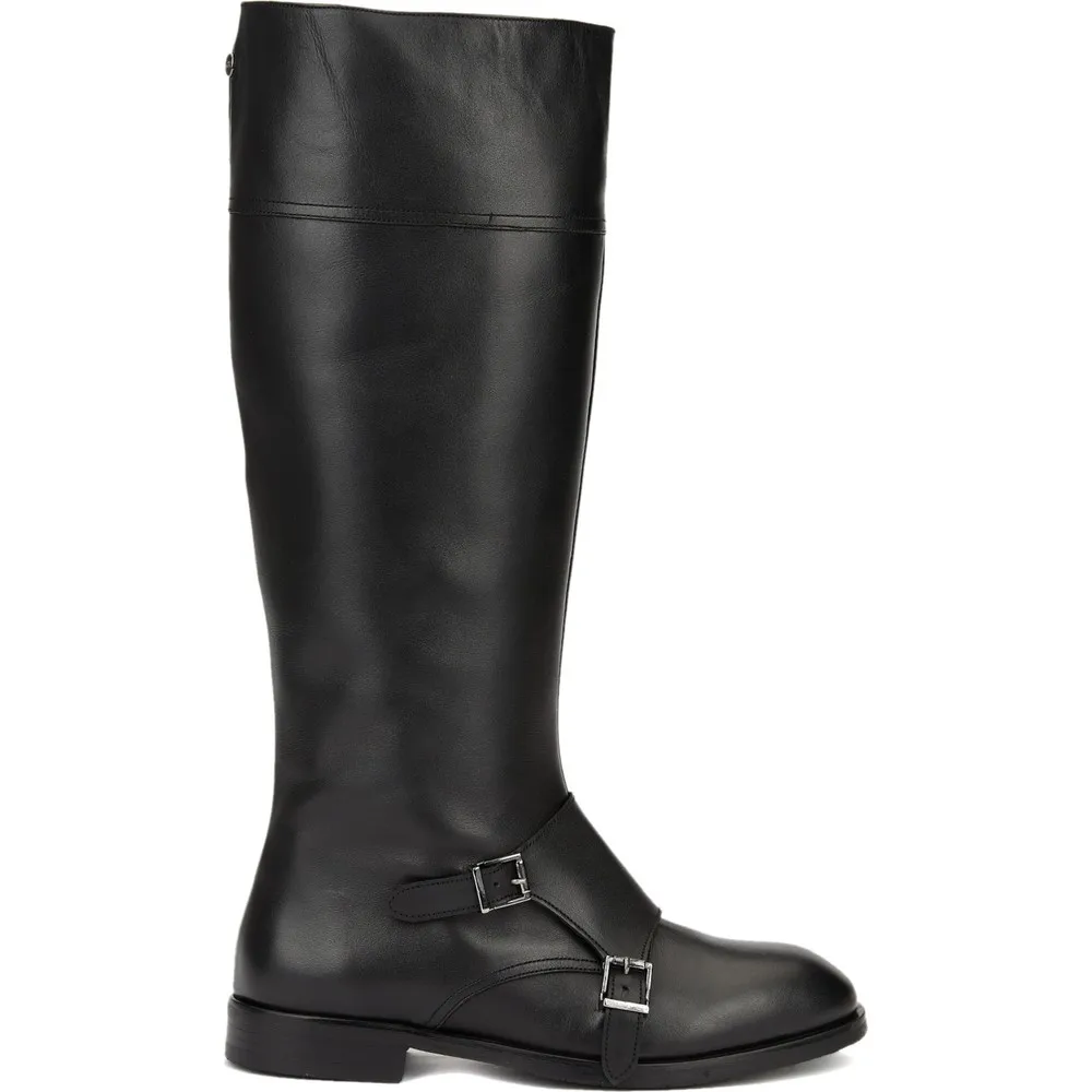 

Dorlie Black Women 'S Leather Boots