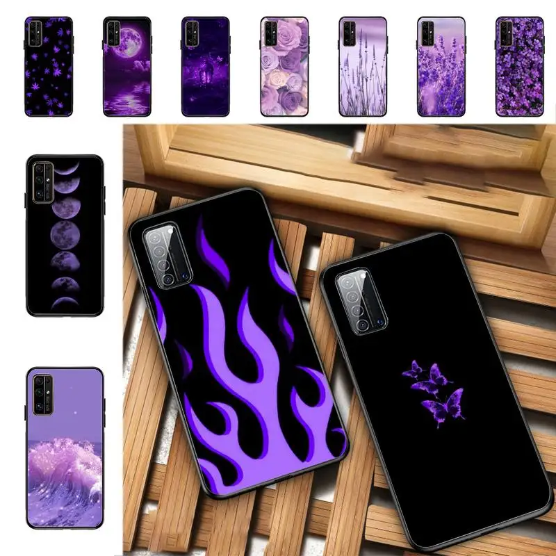 

Purple aesthetic Phone Case for Huawei Honor 10 i 8X C 5A 20 9 10 30 lite pro Voew 10 20 V30