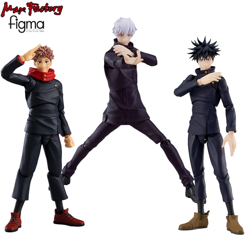 

В наличии Оригинальная фигурка Max Factory Figma 564 557 550 MEGUMI fusuking Satoru Gojo YUJI ITADORI Jujutsukaisen, экшн-фигурка, игрушки в подарок