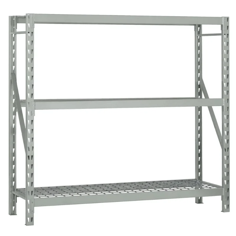 

Muscle Rack Freestanding Garage Storage Shelf, Silver, 800 lbs Capacity