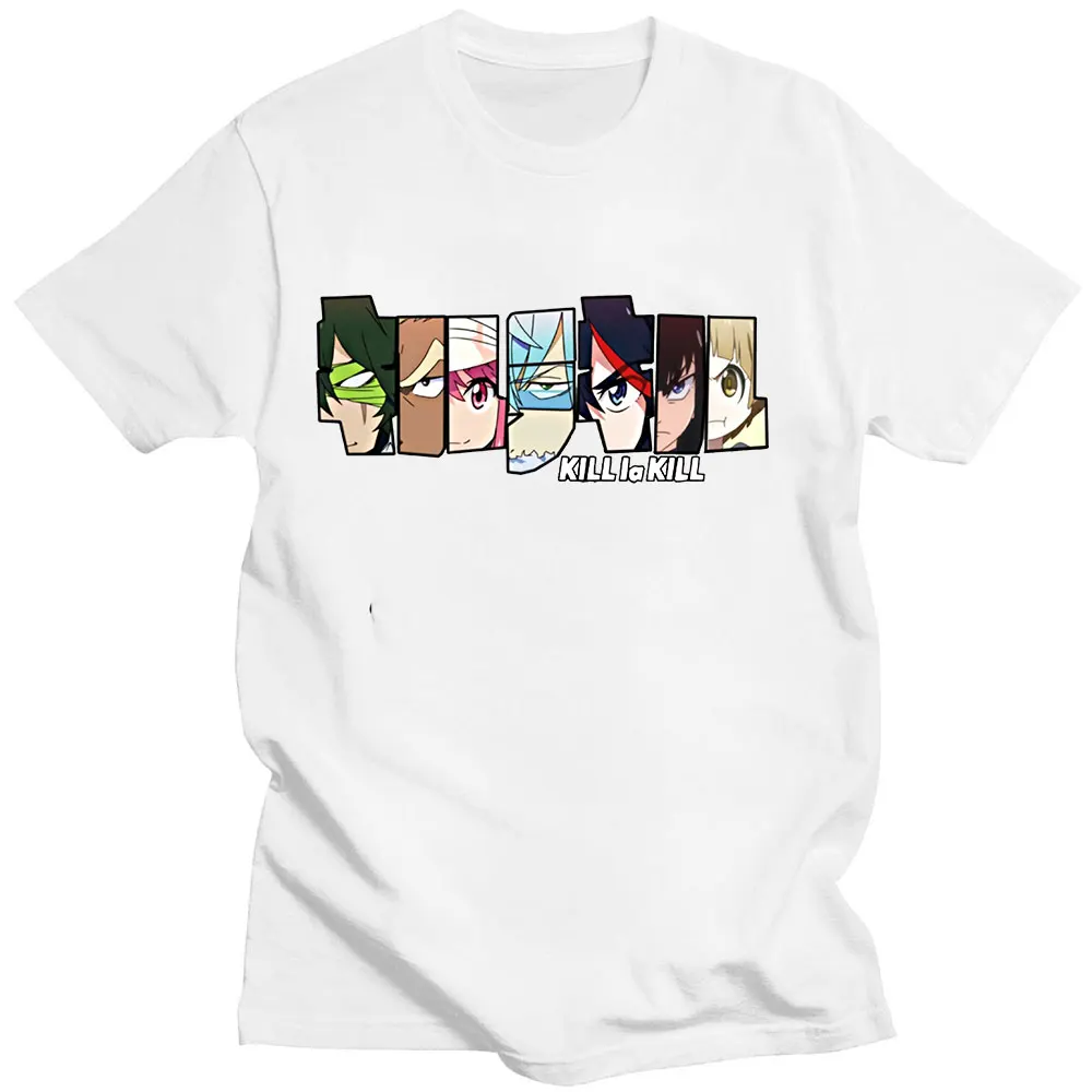 

Anime Kill La Kill Matoi Ryuuko Eyes Print T Shirt Men Women Summer Short Sleeve Male Oversized T-shirts Streetwear Cosplay Tops