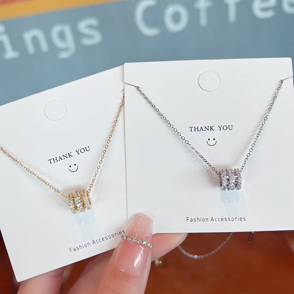 

Small waist Necklace titanium steel non fading light luxury net red temperament high sense clavicle chain trend simple jewelry p