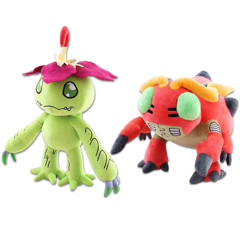 

New Cute Japan Anime Digimon Palmon Tentomon Plush Stuffed Cosplay Doll Toy 30cm Kids Children Gifts