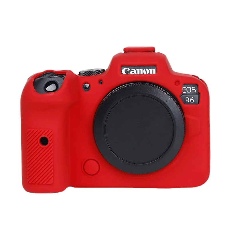Силиконовый чехол для корпуса цифровой зеркальной камеры защитный Canon EOS R6 R5 R RP M50