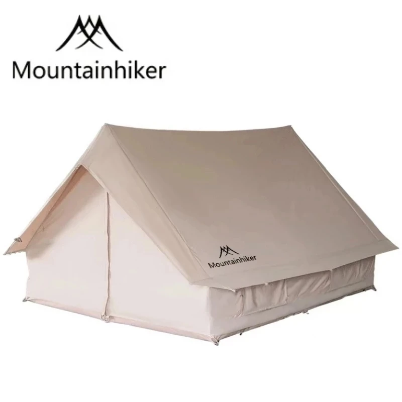 

Mountainhiker 5-8Person Outdoor Camping Cotton Eaves Tent Luxury Ultralight Large Family Waterproof Thickened Hiking Picnic Tent