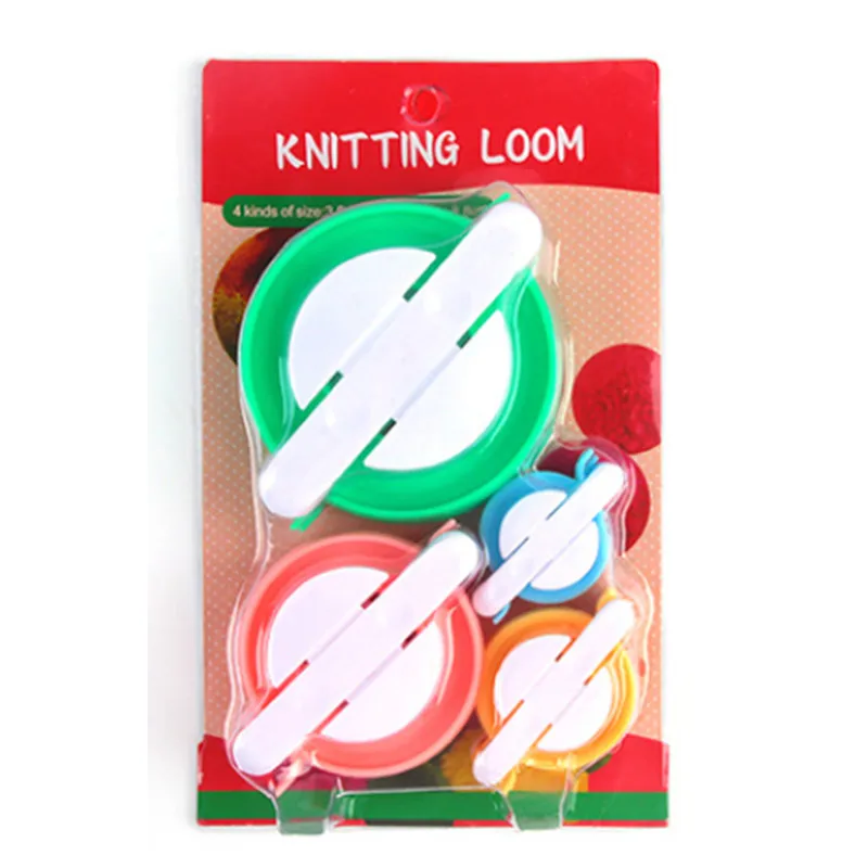 4 шт./компл. Essential Pom-Pom Pompom Maker пуховый шарик игла Weaver инструмент для рукоделия