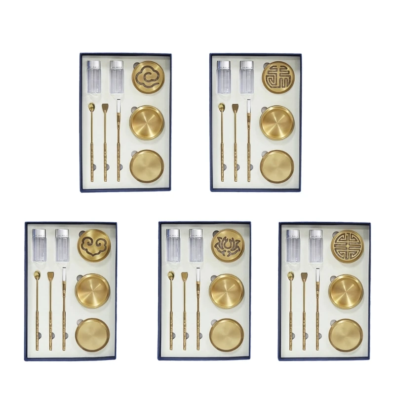 

Copper Incense Road Appliances Set Metal Studio Thinking Present Accessory