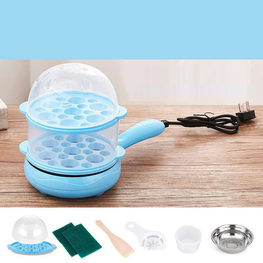 

Electric Egg Cooker Omelette Cooking Eggs Boiler Food Steamer Multifunction Cookware Pancake Fried Steak Non-stick Frying Pan