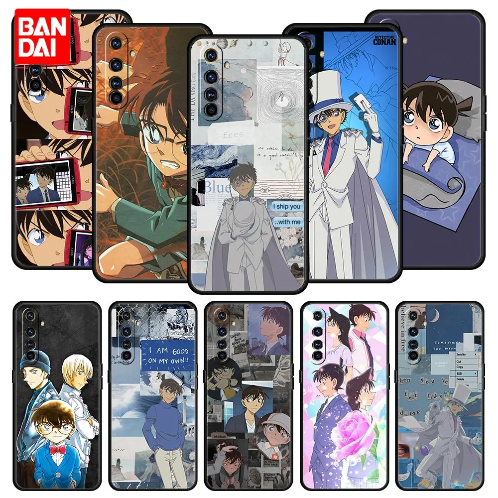 

Shell Case for Oppo Realme C21 C21Y C11 C15 C25 C3 C20 Narzo30A 5 6 7 7i 8i 8 Pro Armor Cell Japanese Anime Detective Conan