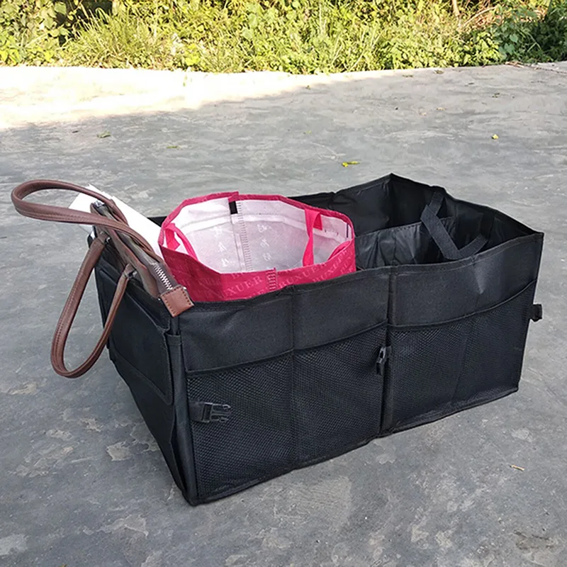 

Car Trunk Cargo Organizer Best for SUV/Vans/Cars/Trucks.Premium Car Fold Storage Container Car Separation Box Trunk Storage Box