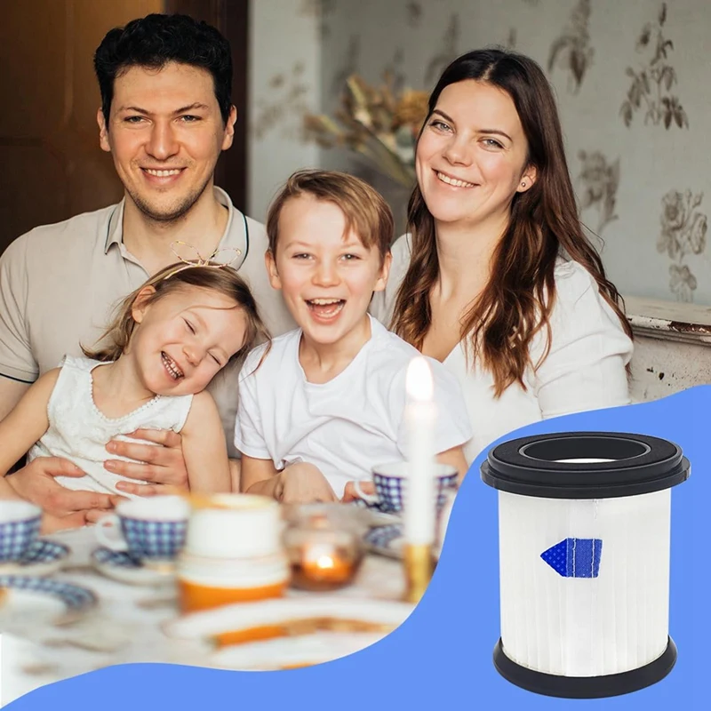 Комплект из 4 сменных фильтров Hepa для беспроводного пылесоса Inse S6t S6p Pro N5s с