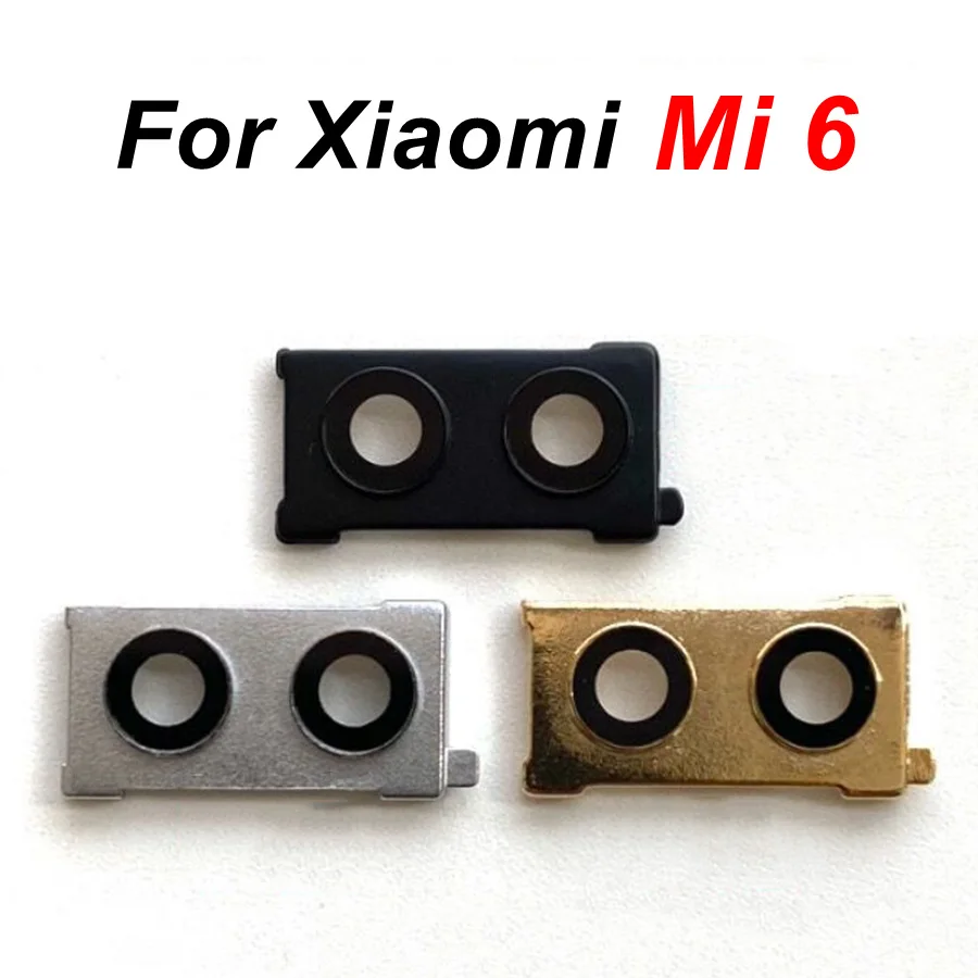 

Для Xiaomi Mi 6 задняя камера Объектив Стекло с рамкой держатель запасные части