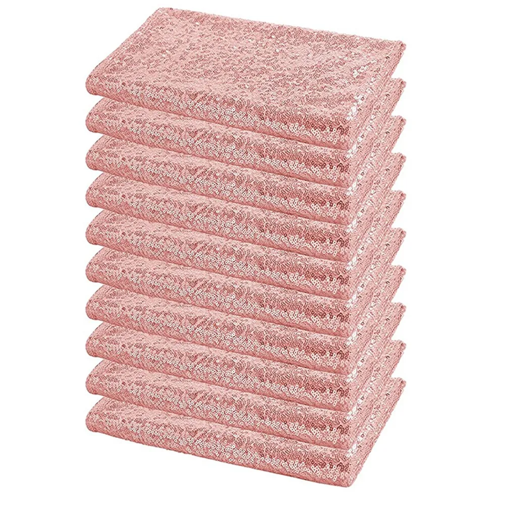 

Sequin Tablecloth Rose Gold Sequin Table Runners for Rectangle Tables Sparkling Table Covers for Party Baby Shower Decor