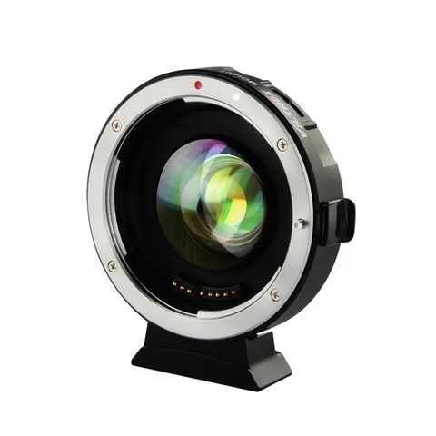 Электронный адаптер Viltrox EF-M2 II F Booster 0,71x для Canon EF-MFT M43 Micro Four Third Cameras GH5 BMPCC4K Фокусный редуктор