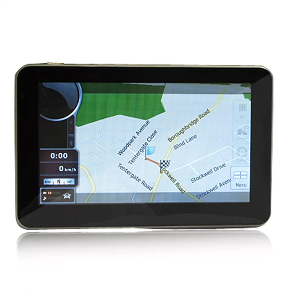 5.0 Inch Display CAR GPS 4GB Card+FM+MP4 SpeedCam SAT NAV 3D Car Vehicle GPS Tracker Positioning Device enlarge