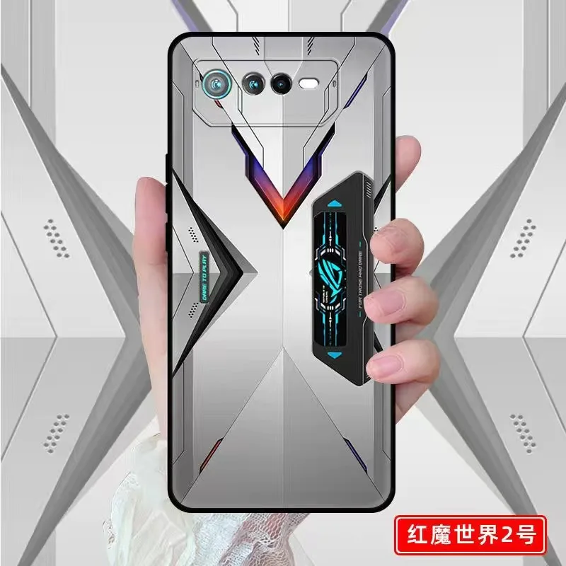Противоударный чехол для ROG 6 Asus Phone Pro 5G мягкий силиконовый Phone6 ROG6 оболочки -