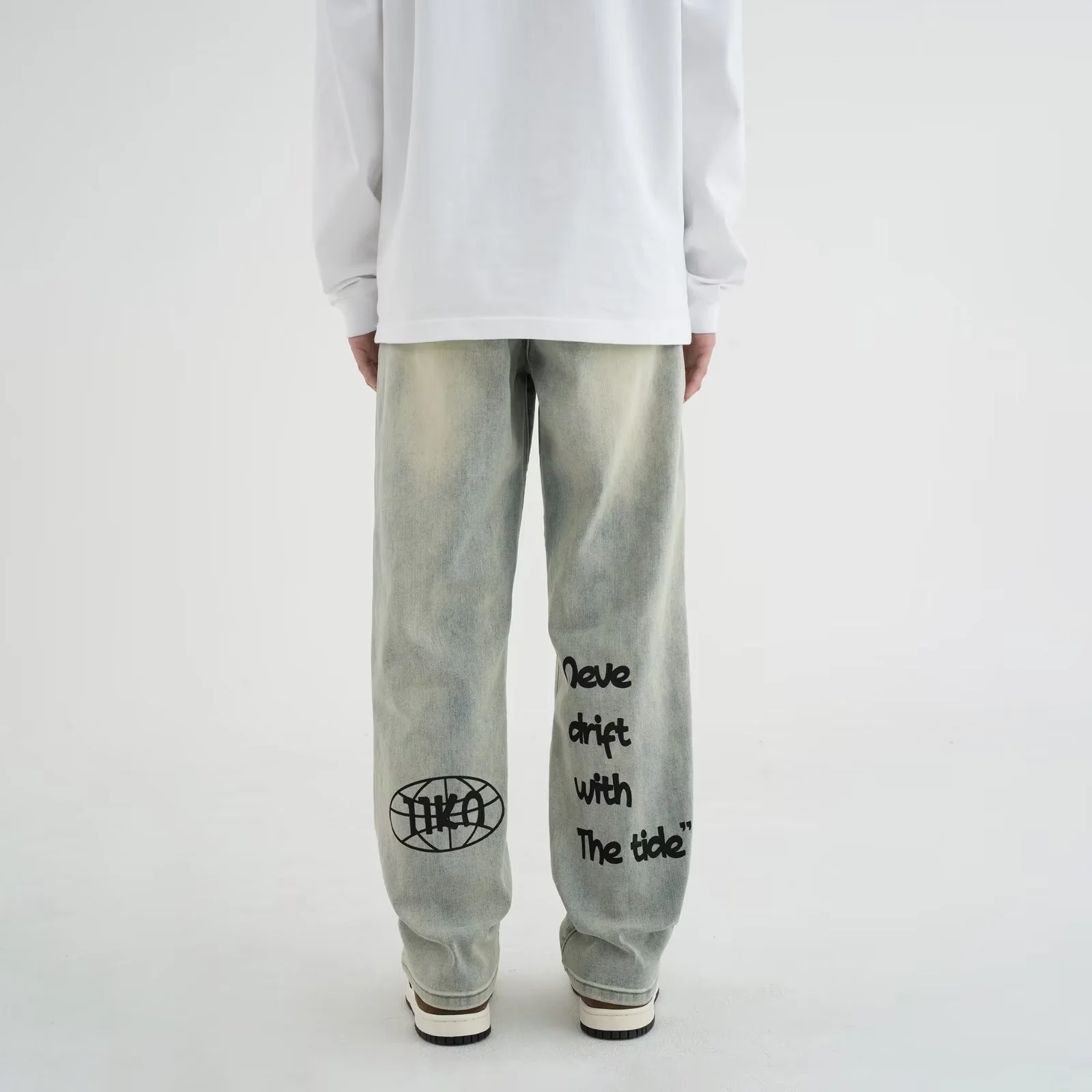 

Youth, Fashion, Simple, New Style, Lazy, Versatile, Fashion Trend Of Autumn Women Jeans And Trousers