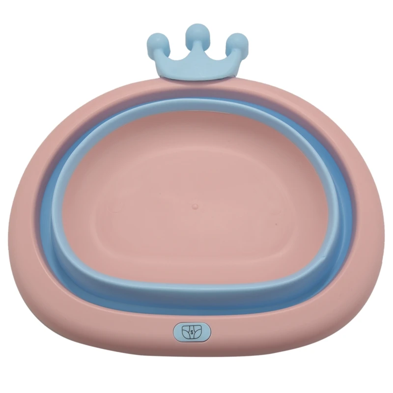 

Newborn Baby Foldable Bath Tub Baby Shower Tubs Bath Body Washing Portable Folding Kids Eco-Friendly Baby Washing Face Basin