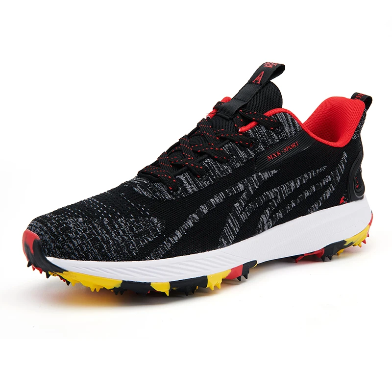 

New Breathable Golf Shoes Men Luxury Golf Footwears Light Weight Walking Shoes Anti Slip Golfers Sneakers