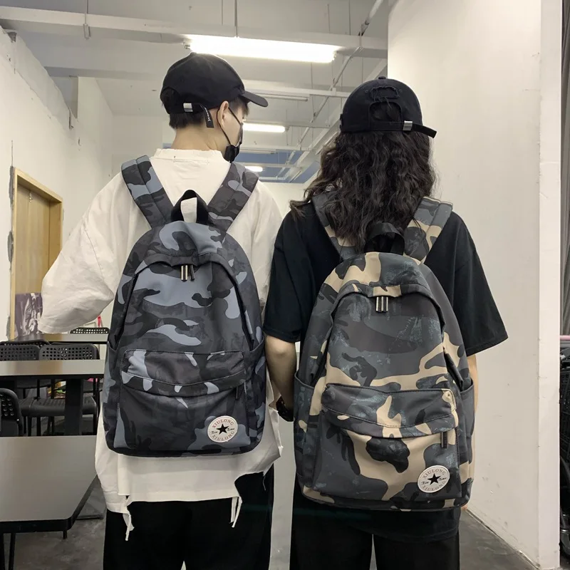 

Weysfor Camouflage Color Backpack For Men Women Waterproof Multi Pocket Travel Backpacks Large Capacity School Bag For Teenage