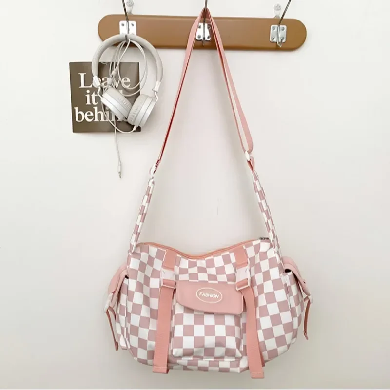 Классические сумки через плечо для женщин новинка 2024 модные роскошные дорожные