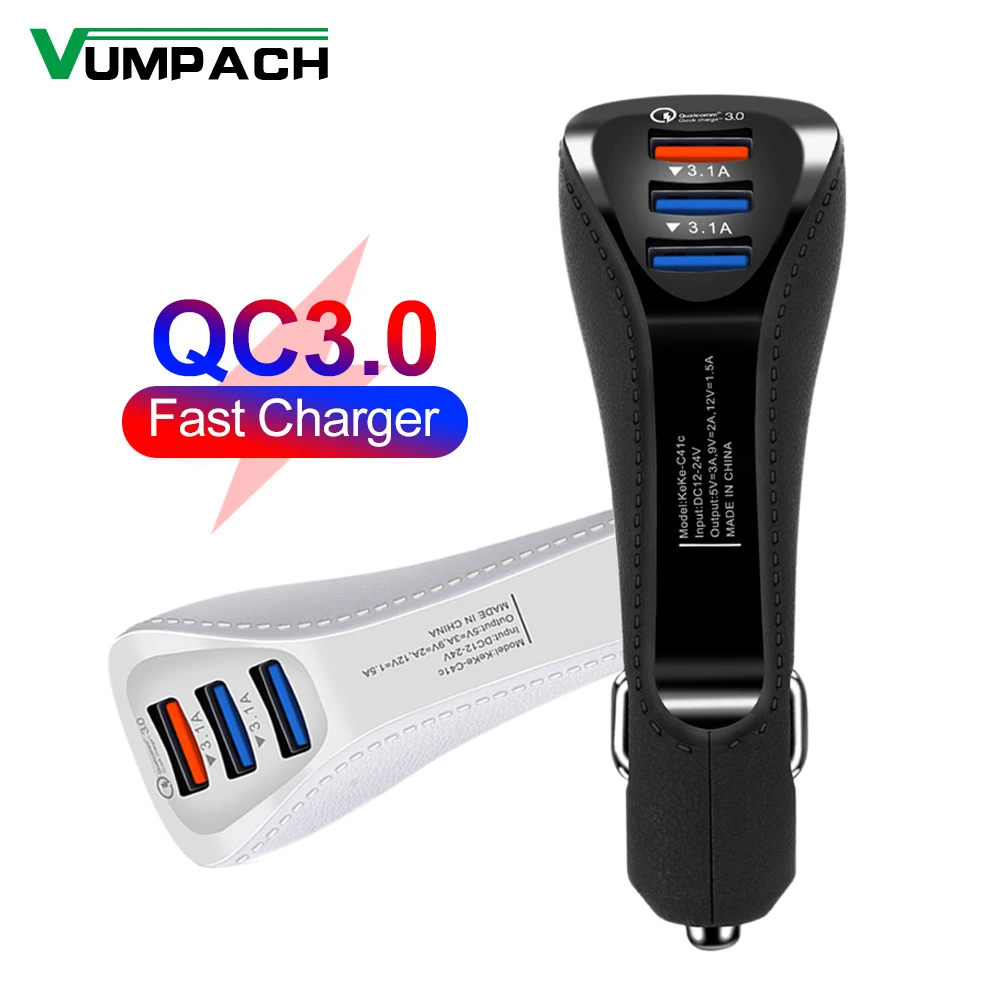 ORUICQ Quick Charge QC 3 0 автомобильный адаптер автомобильного телефона Зарядное