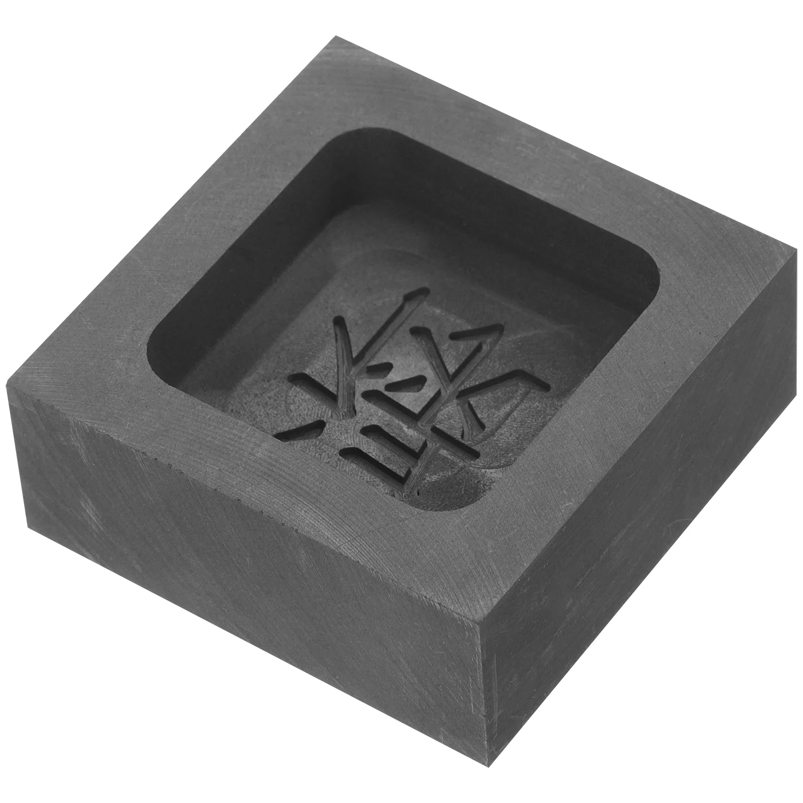 Золото серебро графитовая форма для слитков литейная плавления металла литья